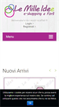 Mobile Screenshot of lemilleidee.com